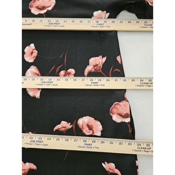 Agnes & Dora Floral Romance Adams Dress Nwt Sz S Black & Pink - Picture 8 of 13
